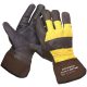 Rattyno kombinált kesztyű, puha kecskebőr 10,5