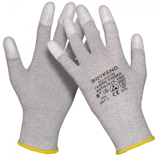 Fabric finger antistatic pro antisztatikus kesztyű 08