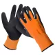 Wintar akril kesztyű dupla latex bevonattal a tenyéren és az ujjakon 11