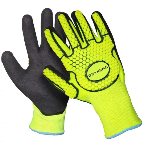 Contrus munkavédelmi kesztyű kézhát- és csuklóvédővel 10