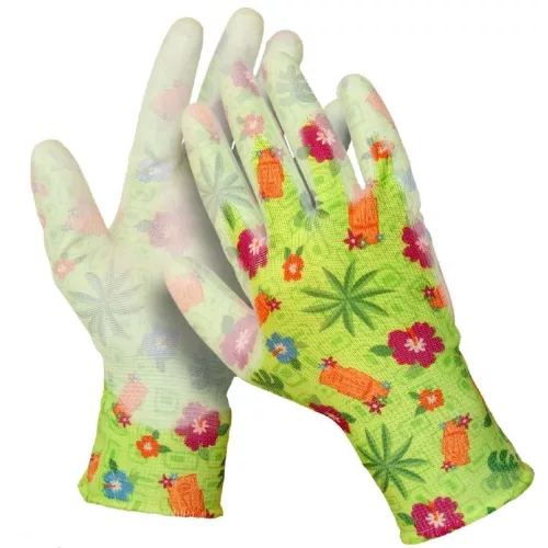 Gardan PU poliészter kertészkesztyű 08