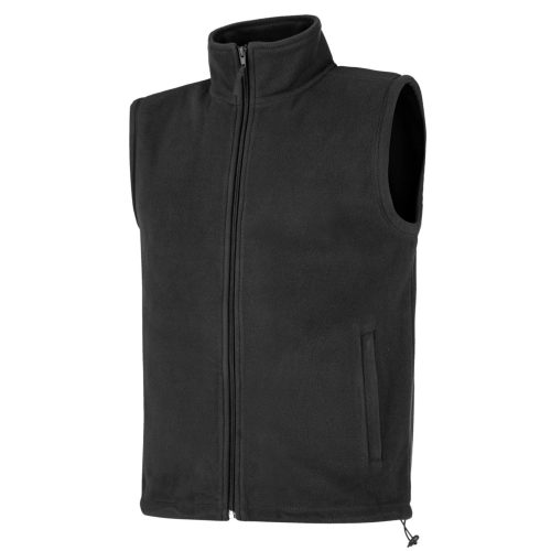 Jada unisex polár mellény fekete 3XL