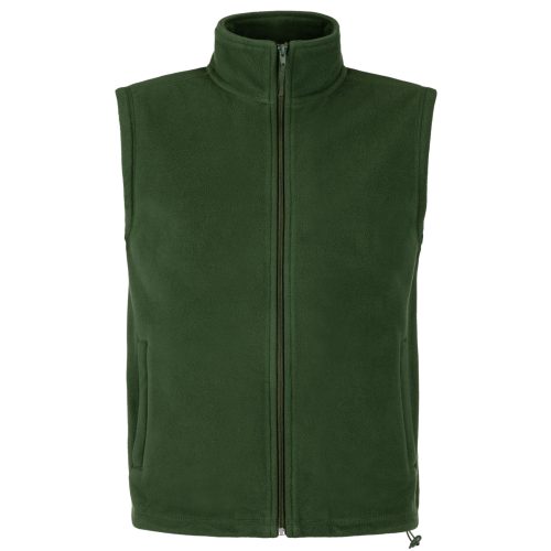 Jada unisex polár mellény sötétzöld 4XL