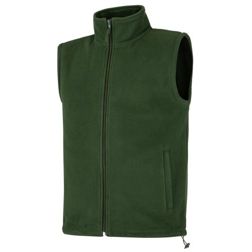 Jada unisex polár mellény sötétzöld M