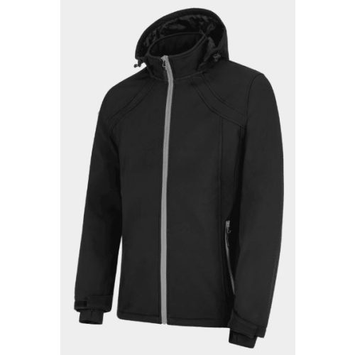 TARA Softshell női kabát fekete szürke 2XL