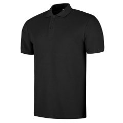 Davi pique galléros póló férfi fekete L