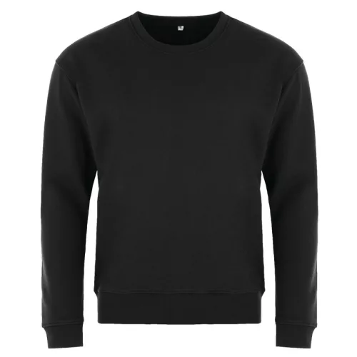 HOKAS hosszú ujjú pulóver unisex fekete XL