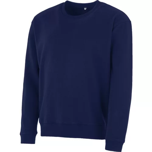 HOKAS hosszú ujjú pulóver unisex tengerészkék XL