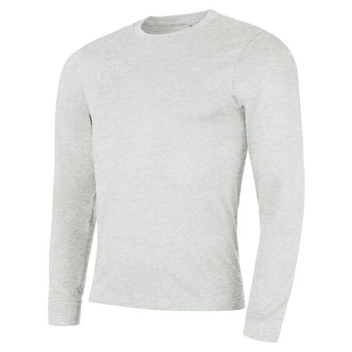 Tarek hosszú ujjú póló világosszürke melírozott S