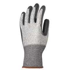 VÁGÁSBIZTOS SZERELŐKESZTYŰ, FEKETE PU TENYÉR_7