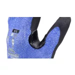 EUROCUT N300 FEKETE/KÉK MÁRTOTT VÁGÁSBIZT. VÉDŐKESZTYŰ_9