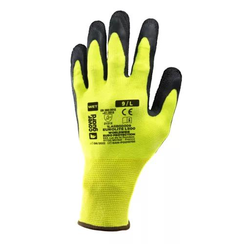 EUROLITE L500 HI-VIZ SÁRGA VÉDŐKESZTYŰ_10