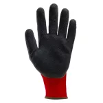 EUROLITE 1LACE PIROS KESZTYŰ TENYERÉN FEKETE LATEX_08