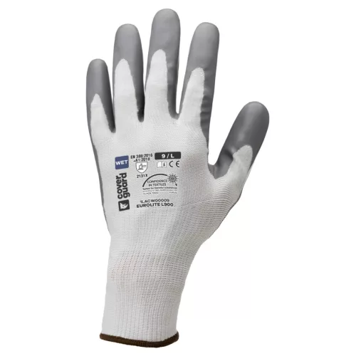 EUROLITE L900 FEHÉR/SZÜRKE LATEX KÖRNYEZETBARÁT KESZTYŰ_8