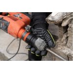 EUROSTRONG VIBE REZGÉSCSILLAPÍTÓ KESZTYŰ FEKETE_08