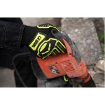 EUROSTRONG VIBE REZGÉSCSILLAPÍTÓ KESZTYŰ FEKETE_10