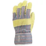 BŐRKESZTYŰ, SÁRGA MARHAHASÍTÉK/CSÍKOS VÁSZON,TENYÉRBÉLÉS_10