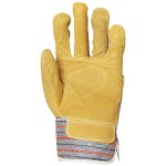 BŐRKESZTYŰ, SÁRGA MARHAHASÍTÉK/CSÍKOS VÁSZON,TENYÉRBÉLÉS_10