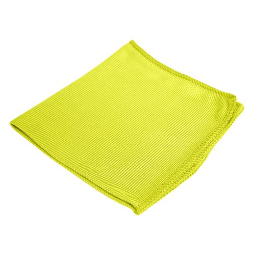 Sima mikroszálas kendő GLATRO sárga