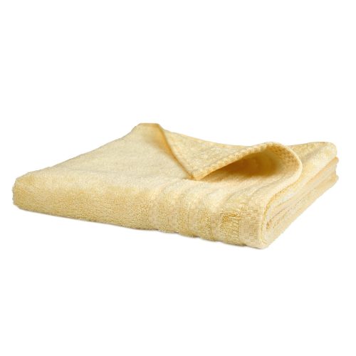 Bambusz törölköző 50x100 cm krémszínű