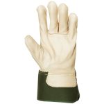 BŐRKESZTYŰ, SZÜRKE SZÍNMARHA/ZÖLD VÁSZON KÉZHÁT_10