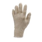 KÖTÖTT PAMUT, TRIPLASZÁLAS CÉRNAKESZTYŰ, FEHÉR, FÉRFI_10