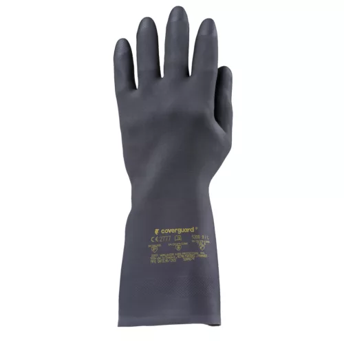 NEOPRÉN, FEKETE VEGYSZERÁLLÓ KESZTYŰ, 32CM/0,7MM, ÉRDES_10