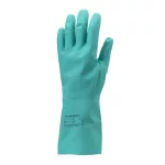 NITRIL, ZÖLD VEGYSZERÁLLÓ KESZTYŰ, 32CM/0,4MM, ÉRDESÍTETT_10