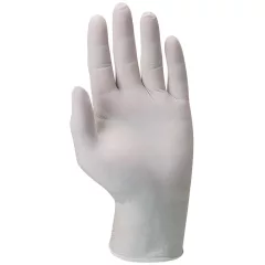   LATEX VIZSGÁLÓKESZTYŰ, PÚDEROZOTT/100 DB L ZÖLD DOBOZ (csgt)