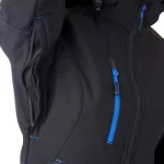ANTILOPE NŐI SOFTSHELL DZSEKI FEKETE/KÉK_2XL