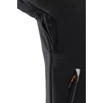 BANJO FEKETE/SZÜRKE SOFTSHELL DZSEKI, NARANCS CIPZÁR_3XL