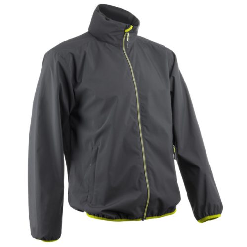 FROGGY SÖTÉTSZÜRKE/LIME SZÍNŰ SOFTSHELL DZSEKI_2XL