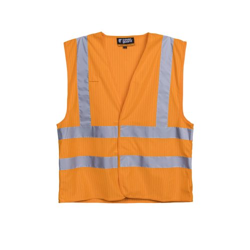 HODER HI-VÍZ NARANCS MULTIRISK MELLÉNY_L/XL