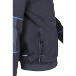 KIJI FEKETE MELEG CIPZÁRAS FELSŐ_XL