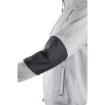 KIJI TÉLI CIPZÁRAS FELSŐ VILÁGOSSZÜRKE_3XL