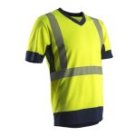 KOMO II HI-VIZ SÁRGA RÖVID UJJÚ PÓLÓ CO/PES GRS_S