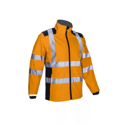 KANPA HI-VÍZ NARANCS SOFTSHELL DZSEKI_M