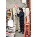 LUG MULTIRISK SÖTÉTKÉK CIPZÁRAS PULÓVER_L