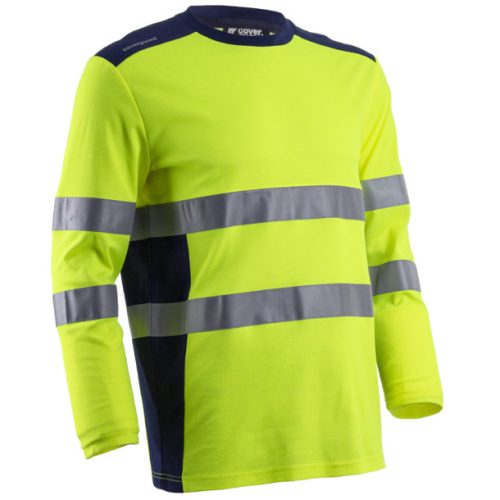 RIKKA HOSSZÚUJJÚ PÓLÓ HI-VIZ SÁRGA ÉS KÉK SZÍNBEN_3XL