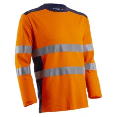   RIKKA HOSSZÚUJJÚ PÓLÓ HI-VIZ NARANCS ÉS KÉK SZÍNBEN_3XL