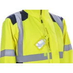 SANGAKU HI-VÍZ SÁRGA RIPSTOP KABÁT_3XL