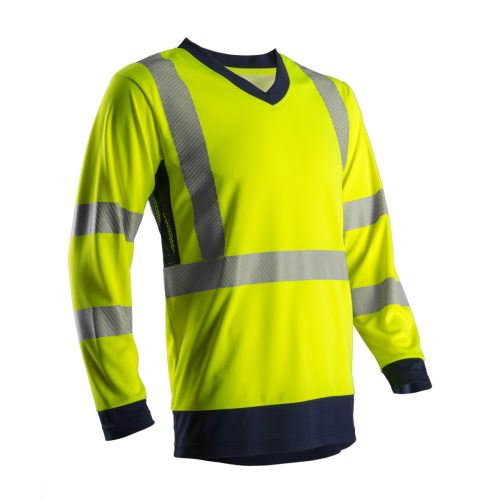 SOMO HI-VIZ SÁRGA HOSSZÚ UJJÚ PÓLÓ CO/PES GRS_S