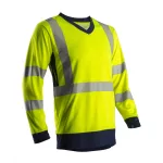 SOMO HI-VIZ SÁRGA HOSSZÚ UJJÚ PÓLÓ CO/PES GRS_4XL