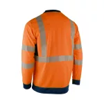 SOMO HI-VIZ NARANCS HOSSZÚ UJJÚ PÓLÓ CO/PES GRS_4XL