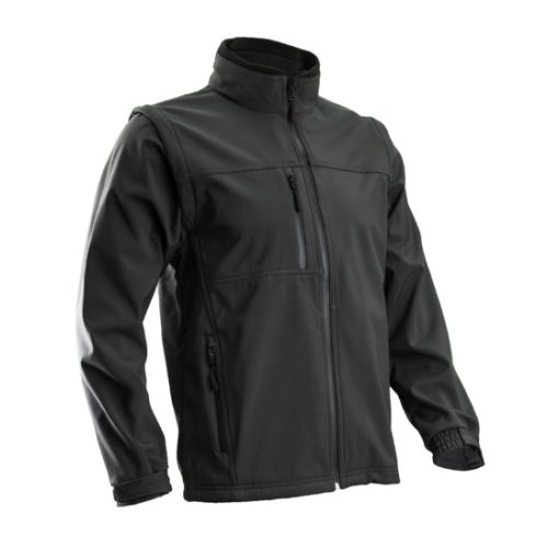 Yang 2/1 fekete Softshell dzseki_L