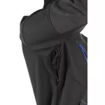 YUKI II SOFTSHELL DZSEKI FEKETE/KÉK SZÍNBEN_3XL