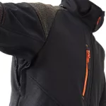 YUKI II SOFTSHELL DZSEKI FEKETE/NARANCS_S
