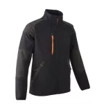 YUKI II SOFTSHELL DZSEKI FEKETE/NARANCS_2XL