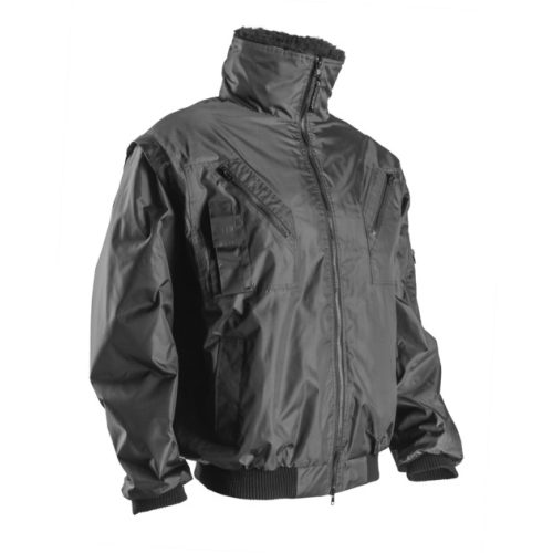 ZEFLY FEKETE BÉLELT DZSEKI_M