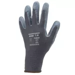 SZERELŐKESZTYŰ, SZÜRKE PA/TENYÉR HABOSÍTOTT NITRIL MÁRTOTT_9